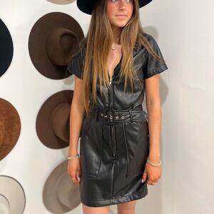 Show Me Your Mumu Outlaw Dress - Faux Leather
